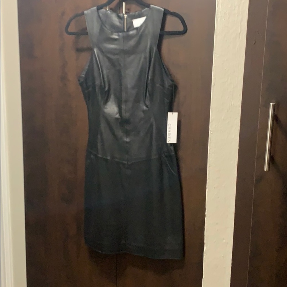 Leather “Chaiken” Dress